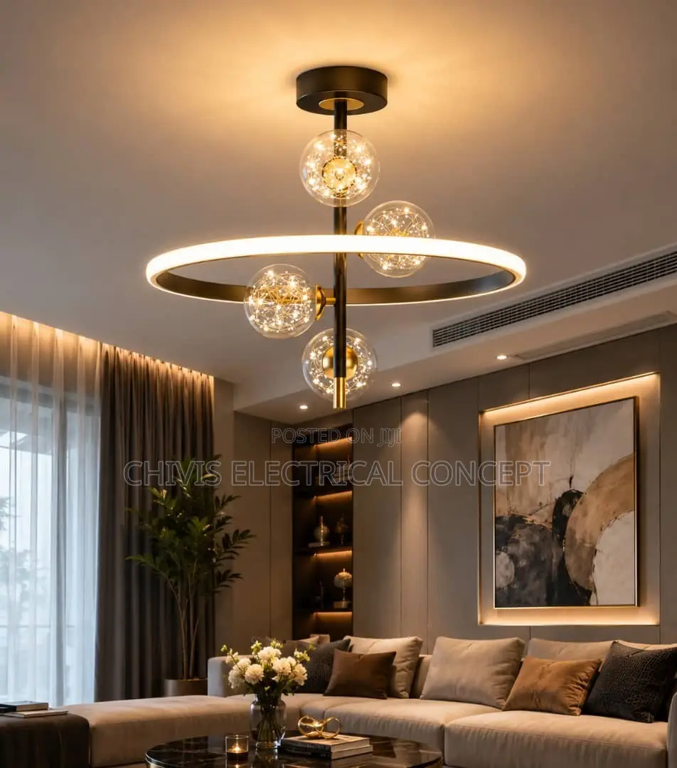 Luxury Dropping LED Ceiling Chandelier