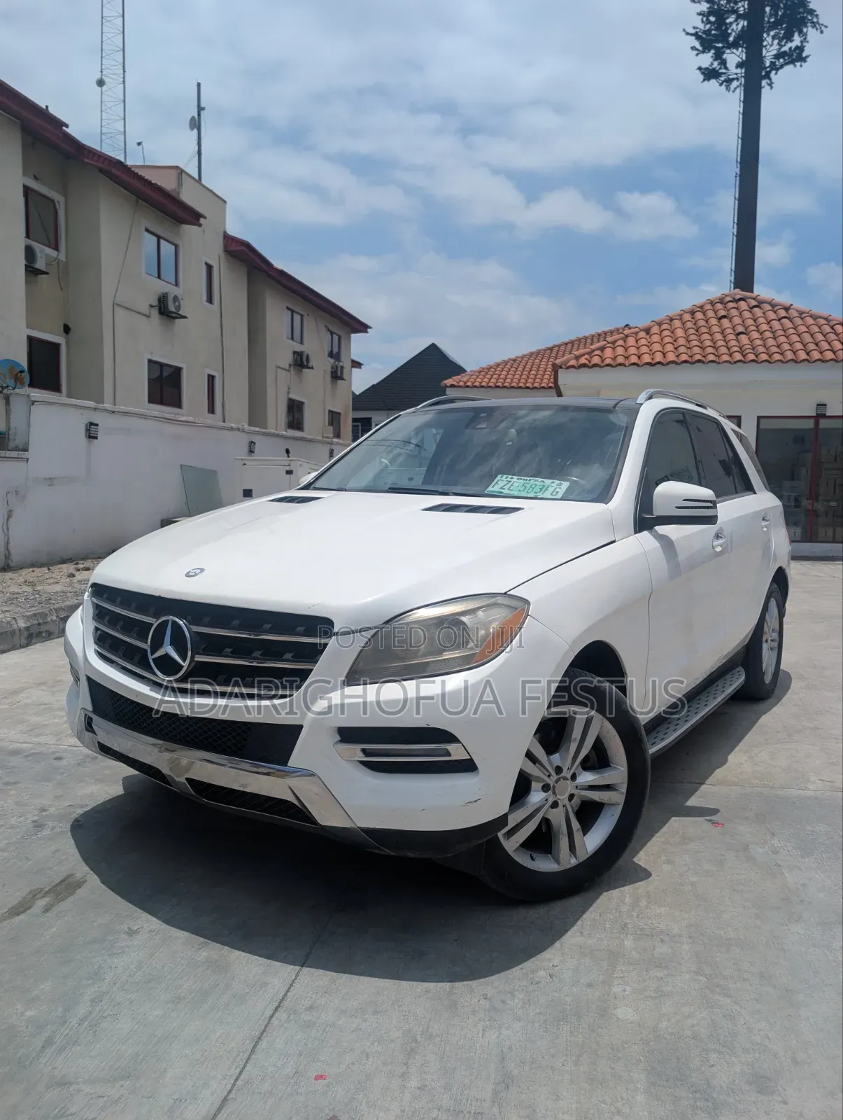 Mercedes-Benz M Class 2015 White