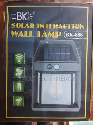 Solar Interaction Wall Lamp