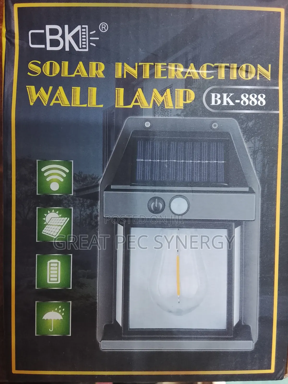 Solar Interaction Wall Lamp