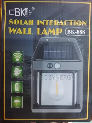 Solar Interaction Wall Lamp