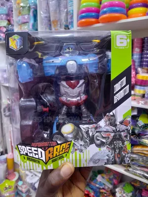 2-in-1 Deformation Speed Race Remote Control Robot Car Toy
