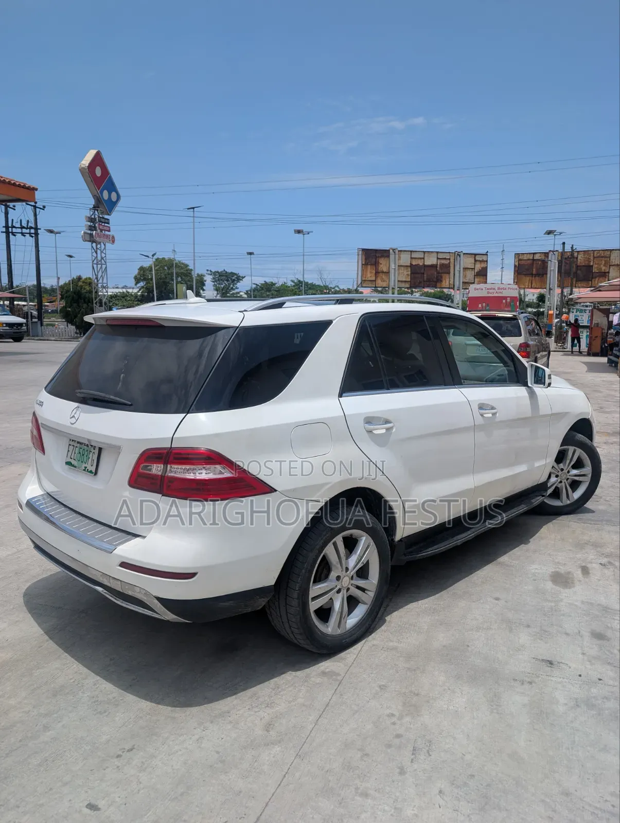 Mercedes-Benz M Class 2015 White