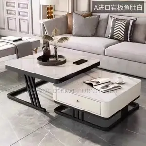 White Marble Center Table