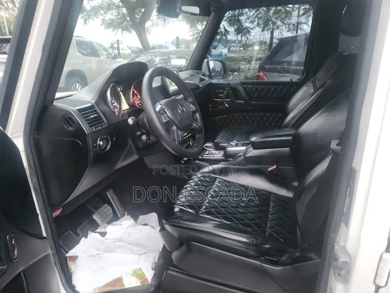 Mercedes-Benz G-Class 2015 White