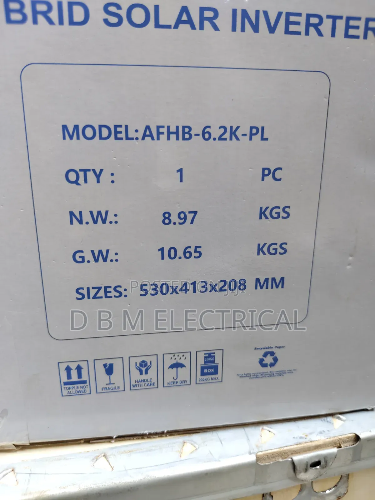 Africell Solar Limtom Battery 5kwh 48v