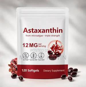 Astaxanthin 60 Softgel 12mg
