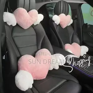 Car Sit Cushion Rest Your Neck or Waist Hear Cushion Soft Heart Pillow