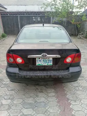 Toyota Corolla 2004 Black