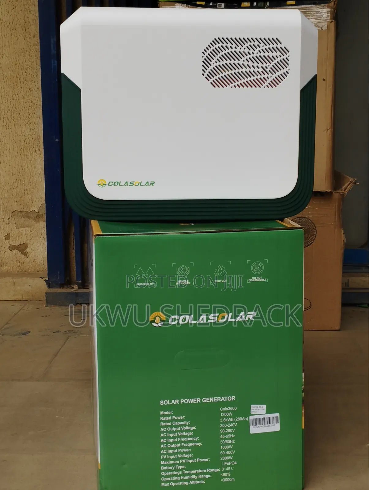 Cola3.6kwh