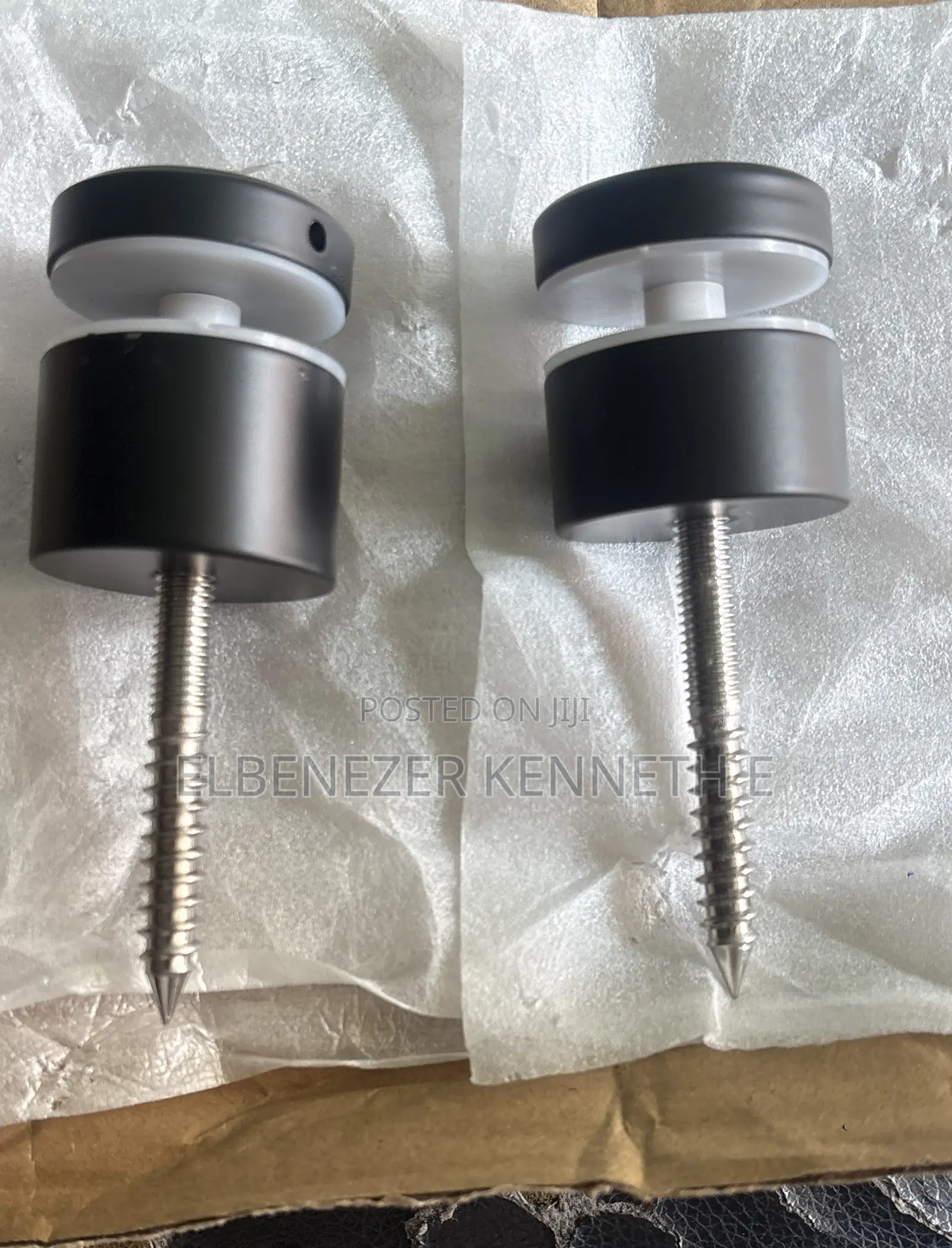 10x20 Stud and 10x25 Stud Silver and Black