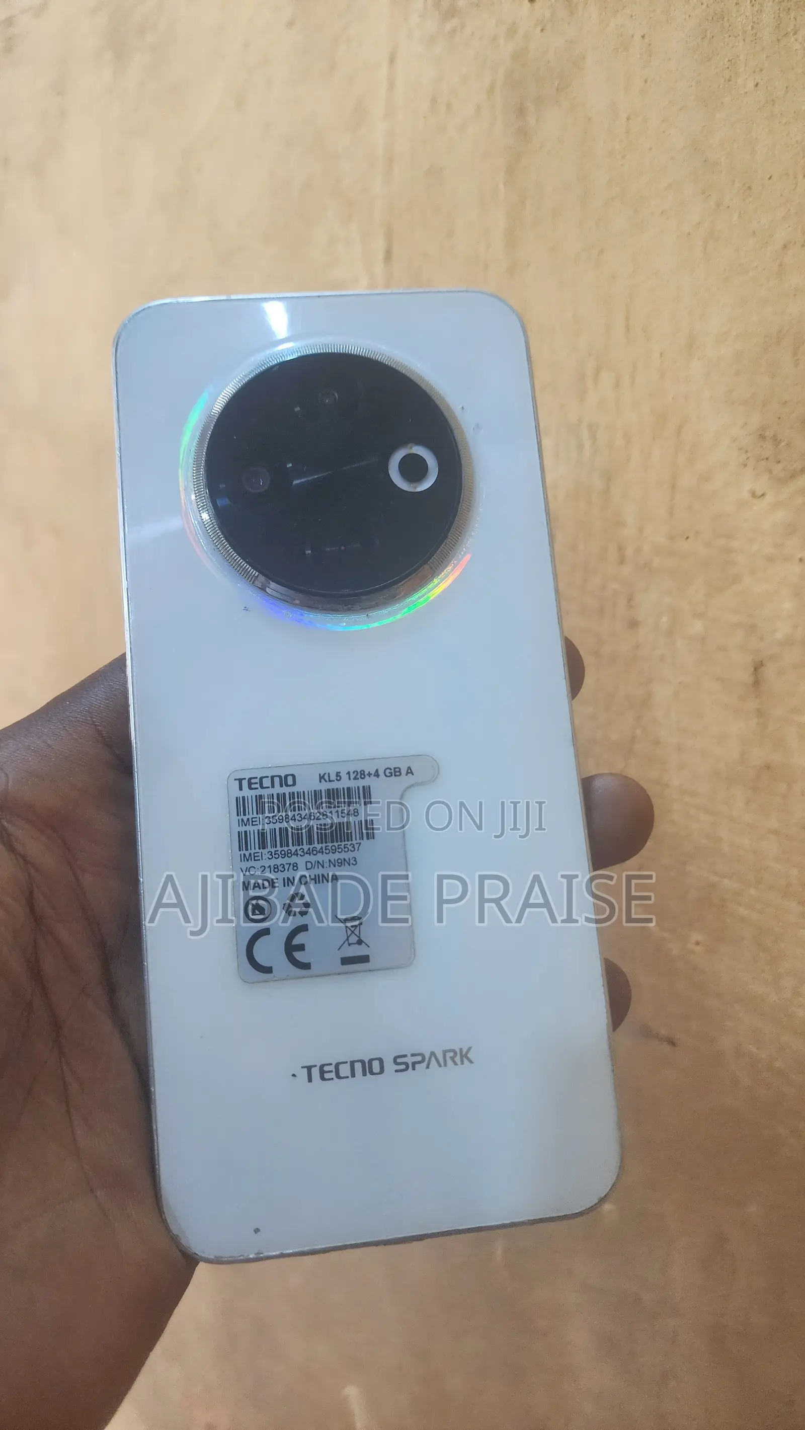 Tecno Spark 30C 128 GB White