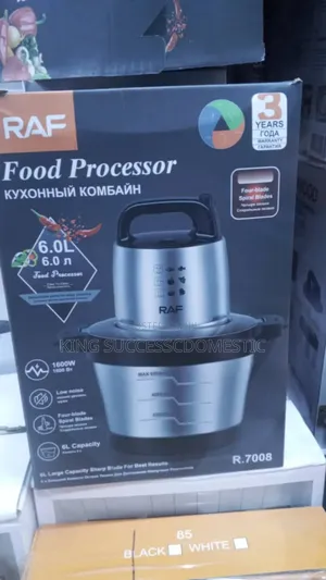 Heavy-Duty Raf 6.0l Stainless Steel Food Processor / Electric Chopper