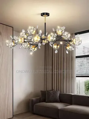 Modern Luxury Villa Chandelier Crystal Lamp for Kitchen Island Designe