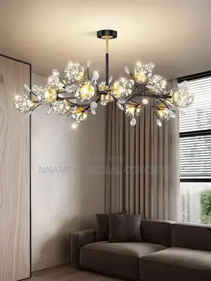 Modern Luxury Villa Chandelier Crystal Lamp for Kitchen Island Designe