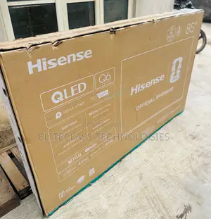 Original Hisense 85" Television With QLED Display