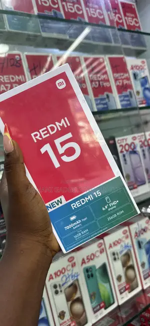 New Xiaomi Redmi 15 256 GB Black