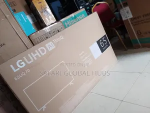 Brand New LG 65 Inch Smart Television With Remote+wifi