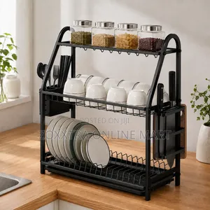 3-Tier Multifunctional Dish Drying Rack