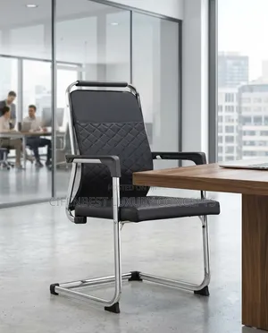 Black Executive Visitors Chair