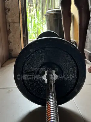 Weightlifting Barbell With Weight Plates(20kg)
