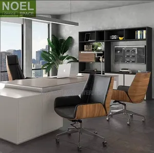 Executive Brown Low Back Office Chair