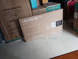 New in LG 65" Uhd Smart Television With Prime Video+youtube+remote