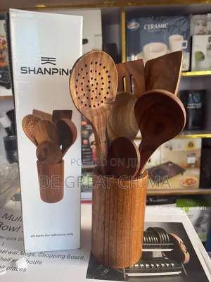 Quality Wooden Set Spoon