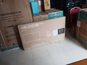 New in LG 65" Uhd Smart Led Television With Netflix+youtube+remote