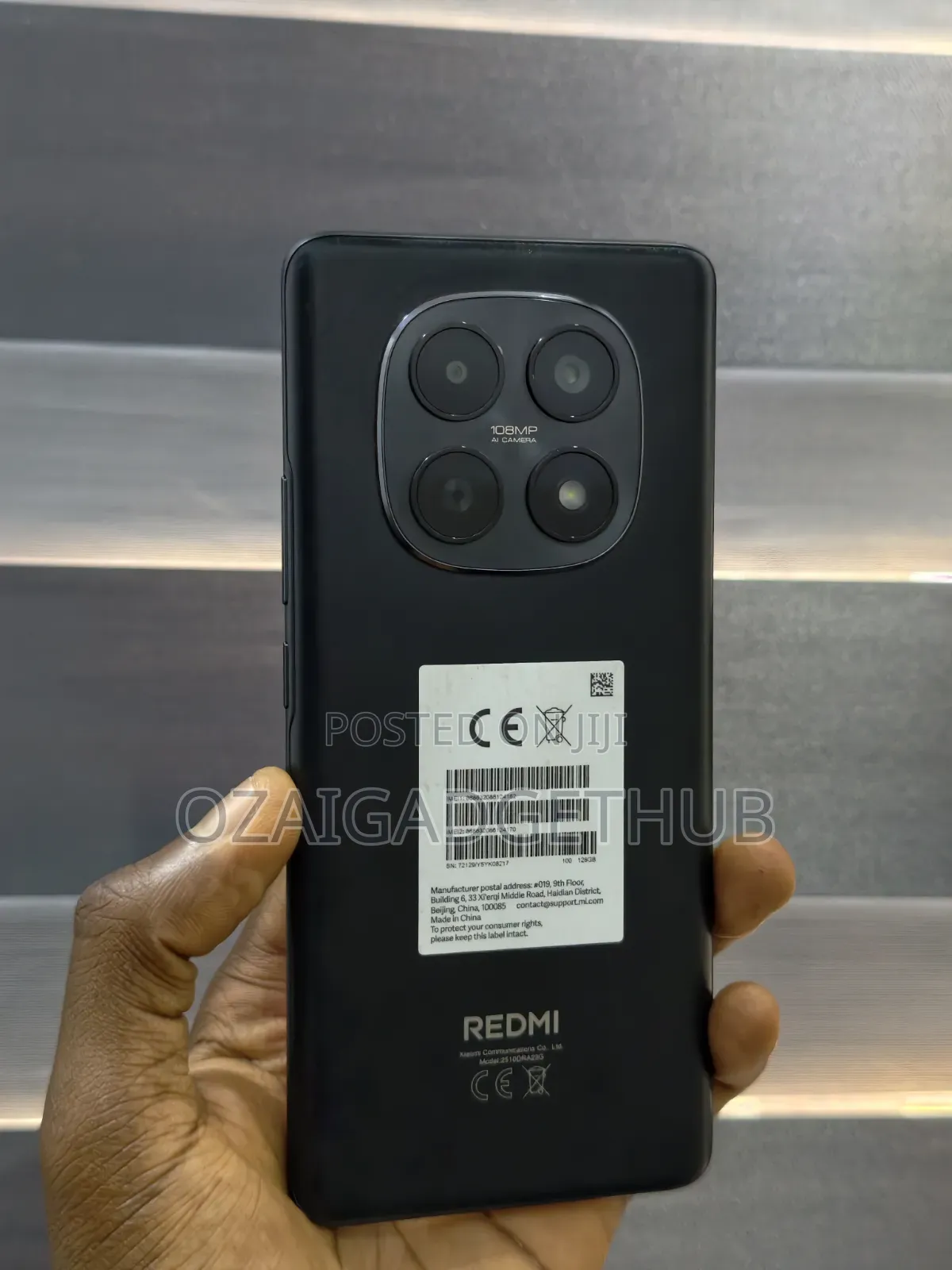 Xiaomi Redmi Note 15 128 GB Black