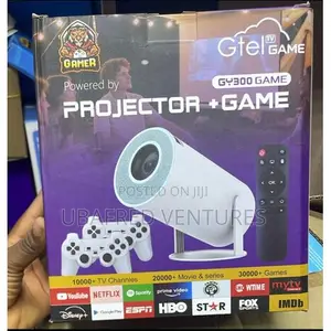 Projector Pro Android TV Projector- 4K Decoding ANSI Lumens 2.4G+5G,