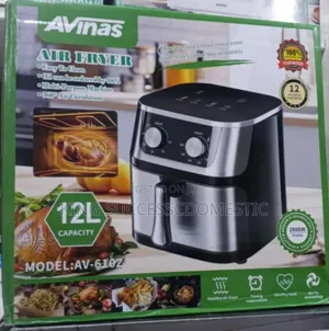 Heavy-Duty Avinas 12l Digital Air Fryer