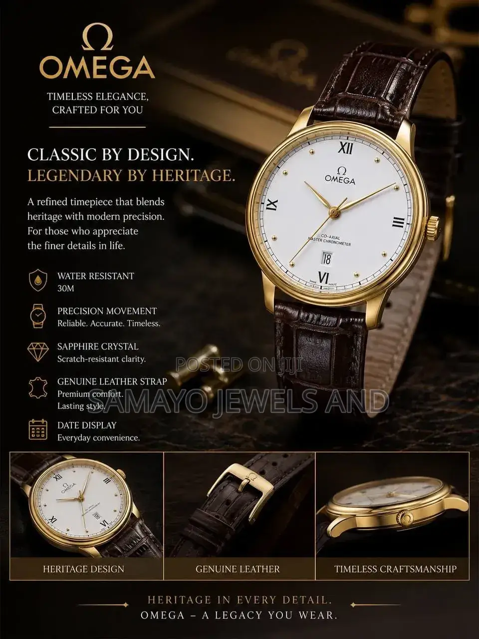 Omega Leather Unisex