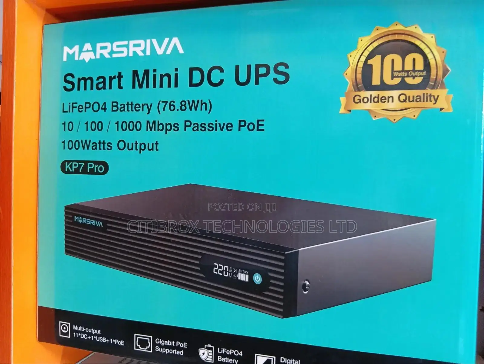 Marsriva Smart Mini Dc Ups Kp7 Pro 24,000mAh