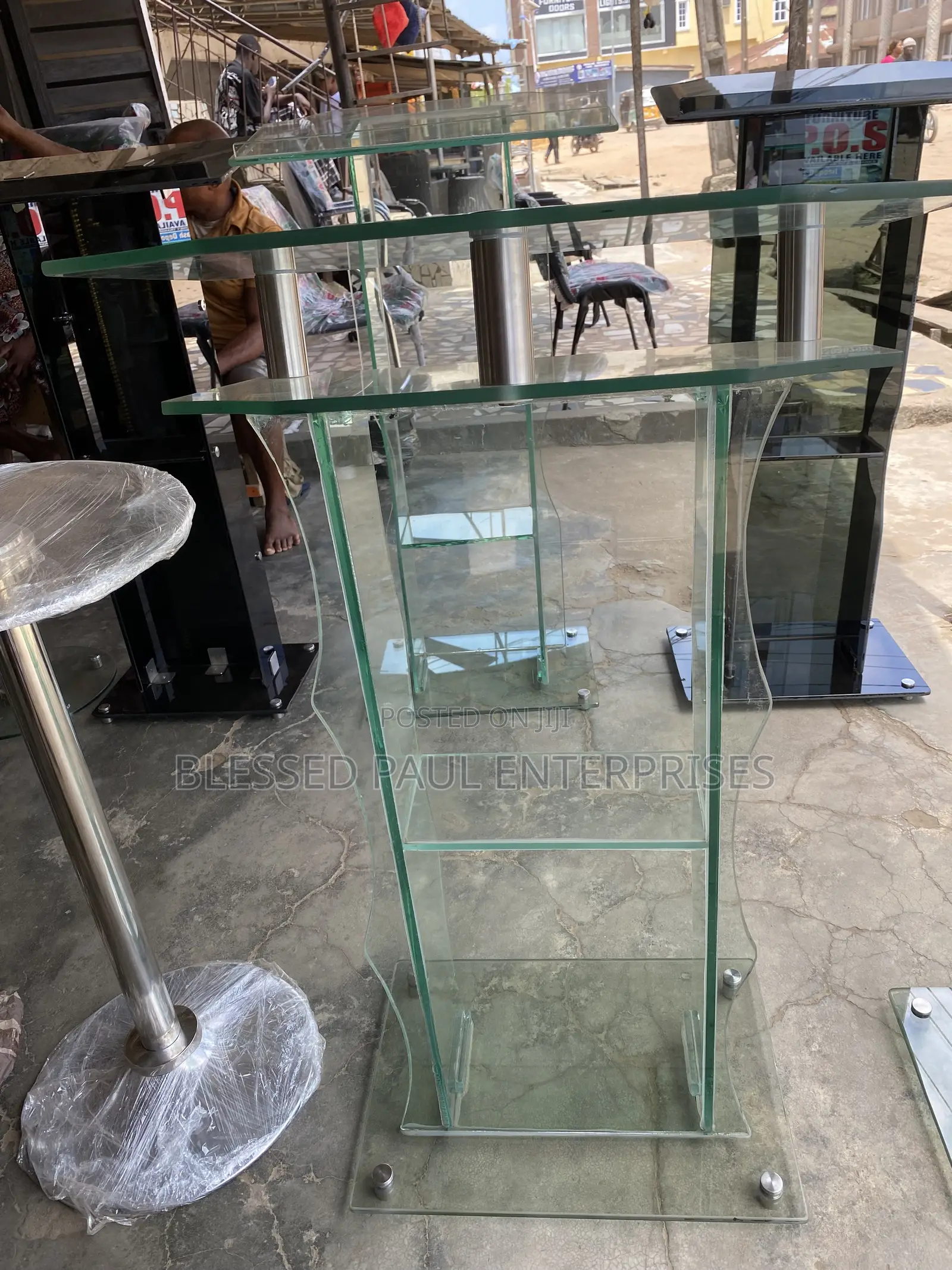 Glass Pulpit for Church