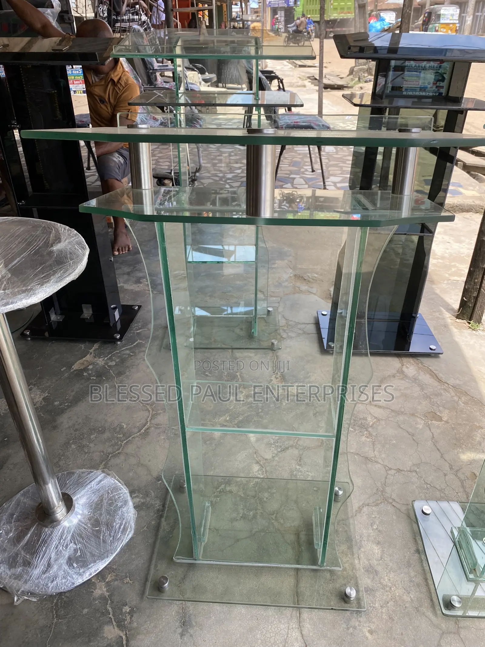 Glass Pulpit for Church