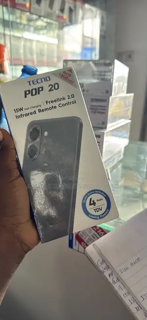 New Tecno Pop 20 64 GB Black