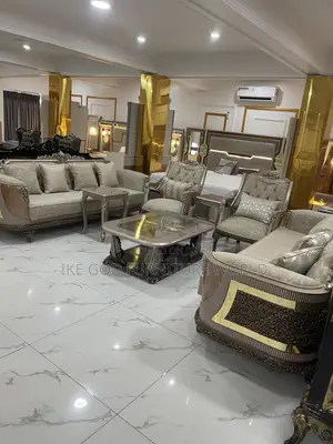Set of High Classic Turkish Royal Fabric Sofa Chairs