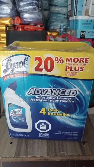 Lysol Advanced Toilet Bowl Cleaner 4packs ×946ml