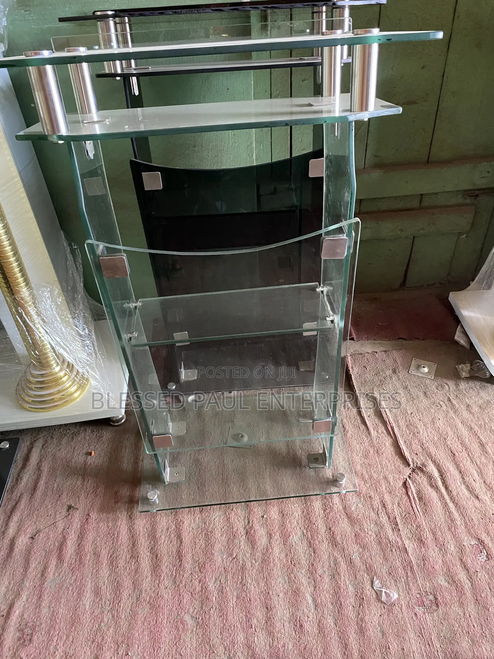 Quality Glass Pulpit for Church