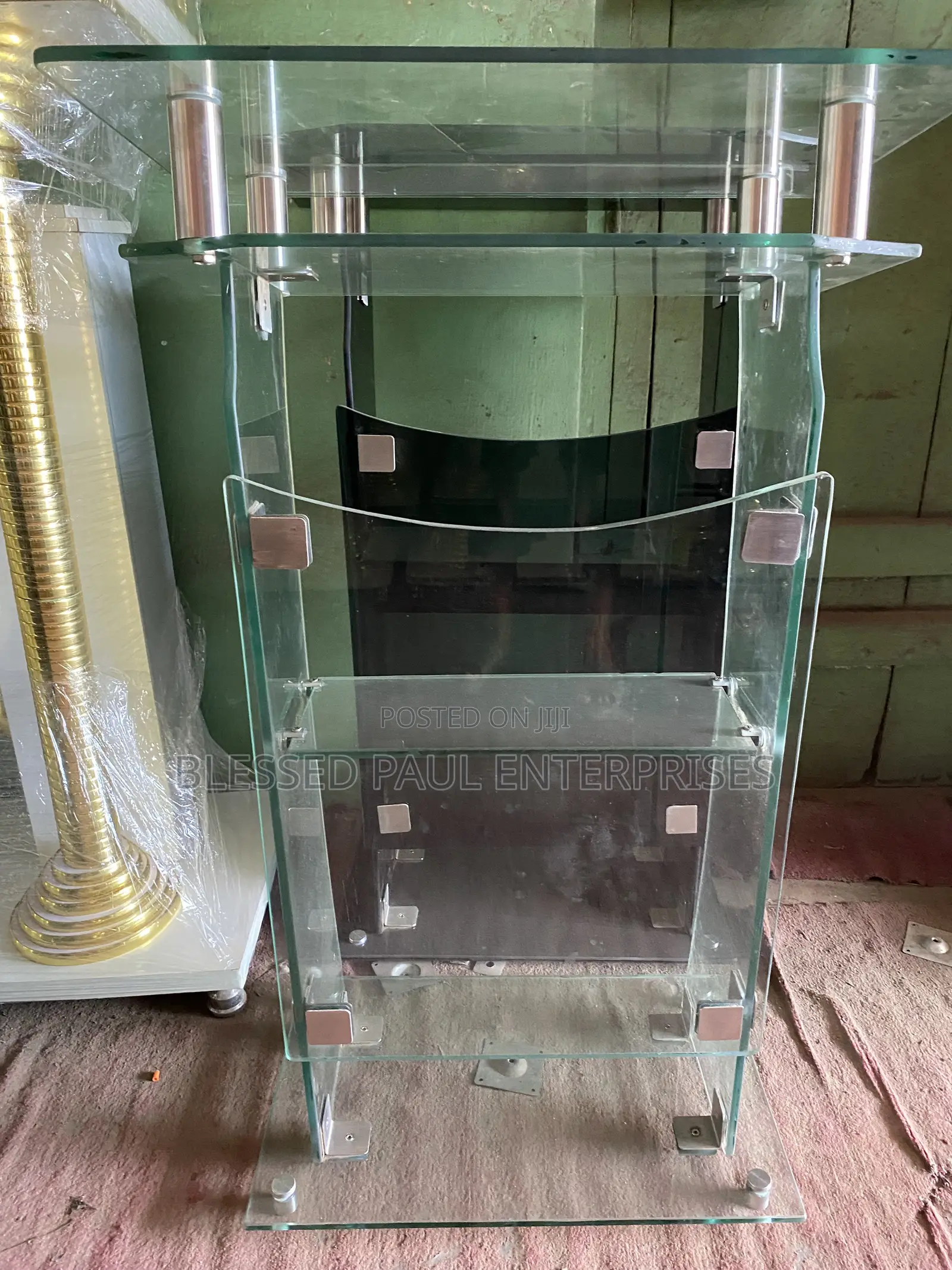 Quality Glass Pulpit for Church