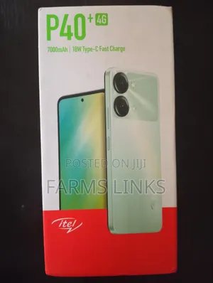 Itel P40+ 128 GB Gray
