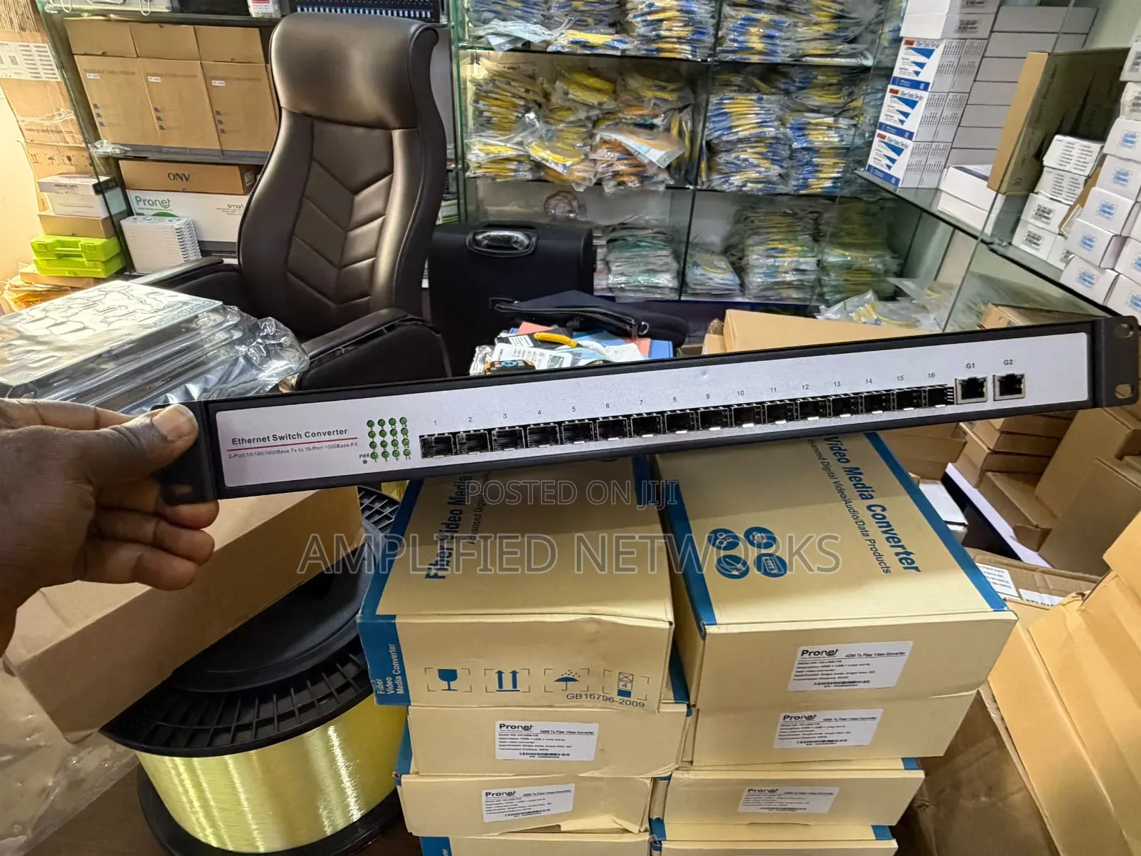 16port Fiber SFP Switch