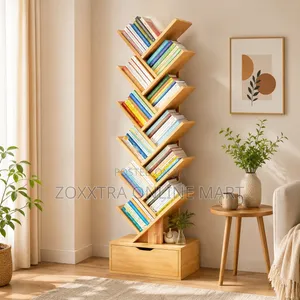 Tree-Shaped Bookshelf