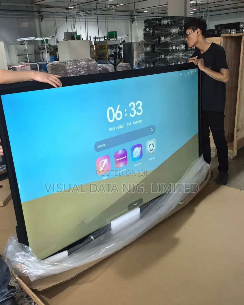 ELON DISPLAY Interactive Flat Panel 110" - Free Delivery Within Abuja