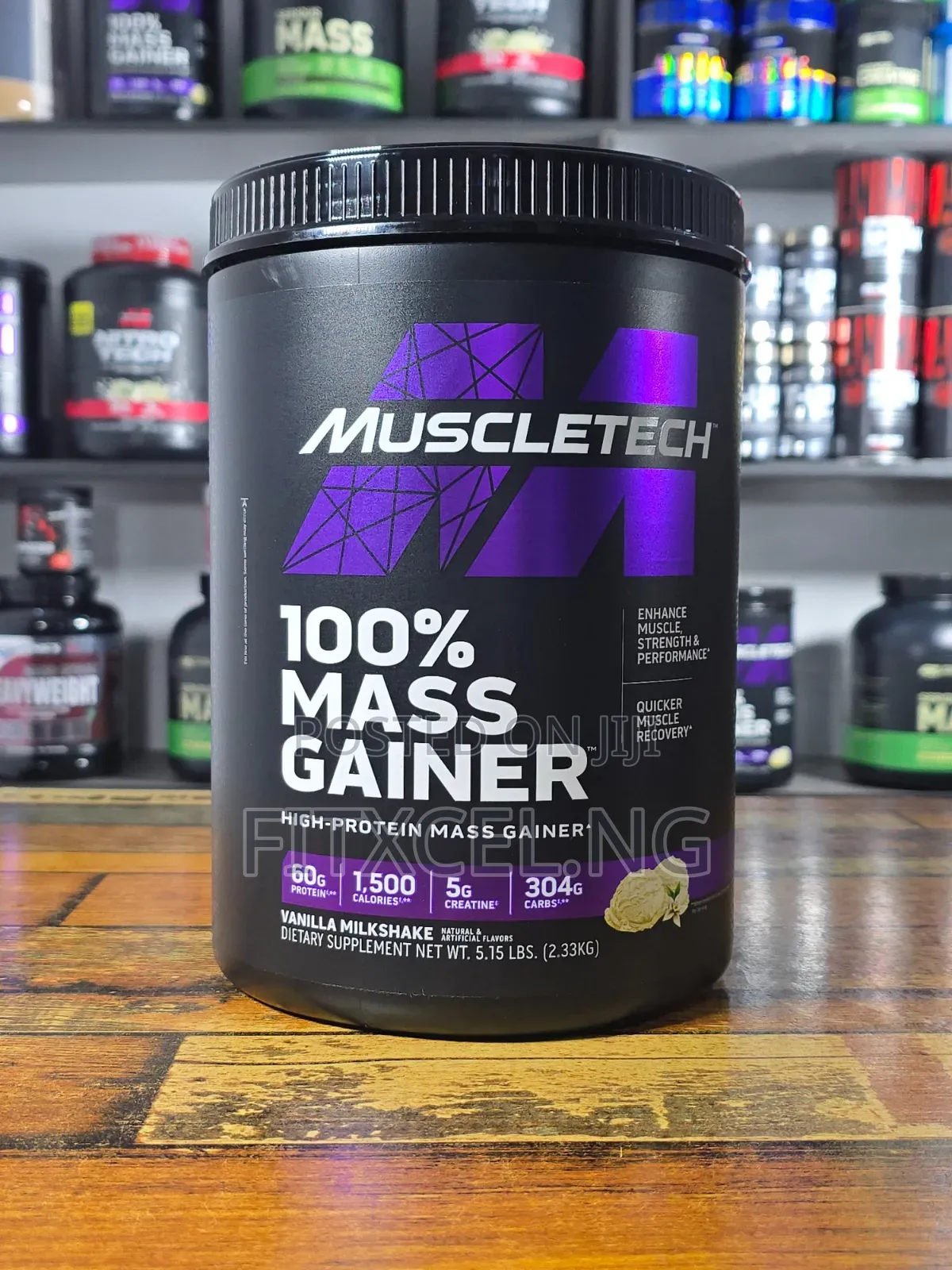 MUSCLETECH 100% Mass Gainer