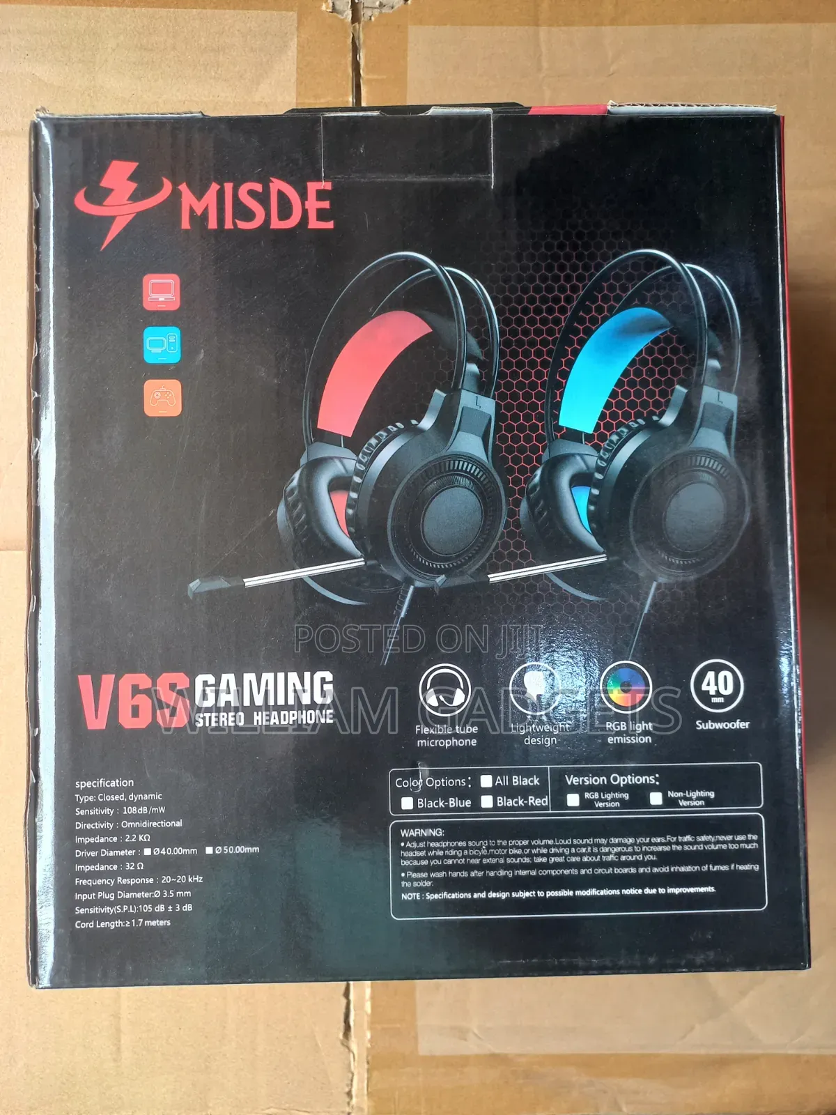 Gaming Headset V6s
