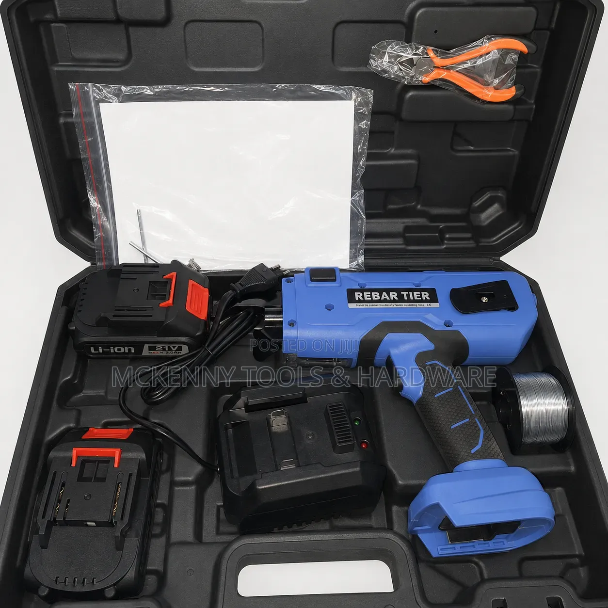 Cordless Rebar Tying Machine – 88v Li-Ion (Automatic Binding Tool)