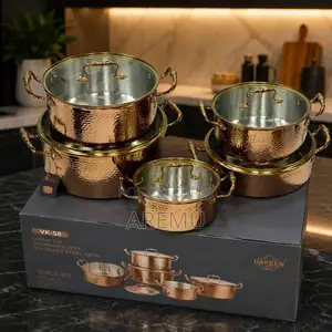 UAKEEN Cookware  Rose Gold