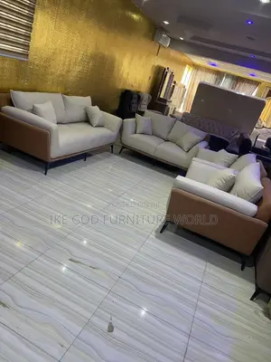 Set of 7seater Imported Leather Sofa Chairs